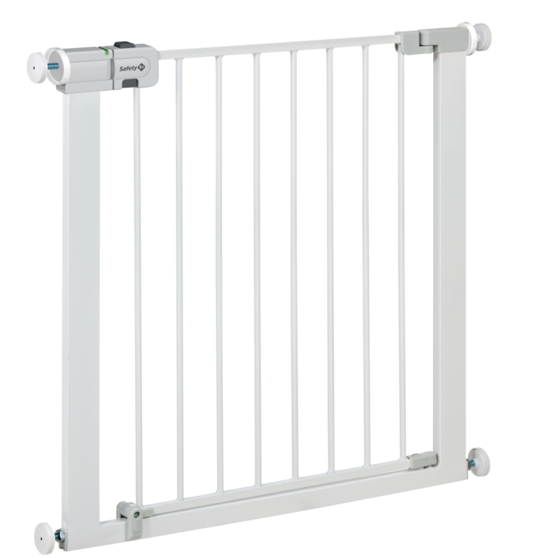Safety 1st Easy Close Metal SecureTech Gate - Metal White