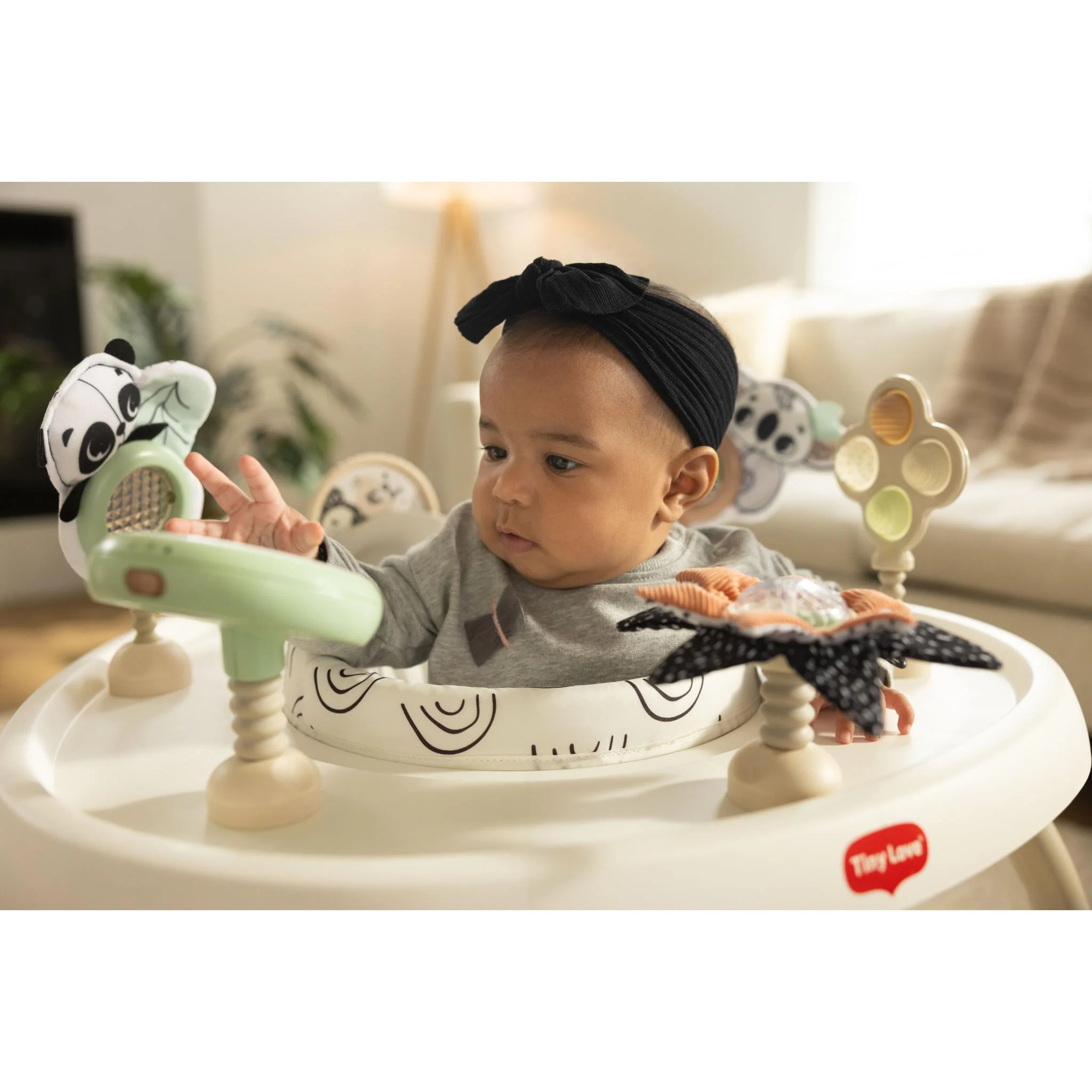 Black & White Décor 4-in-1 Jump & Play Activity Center - Image 6
