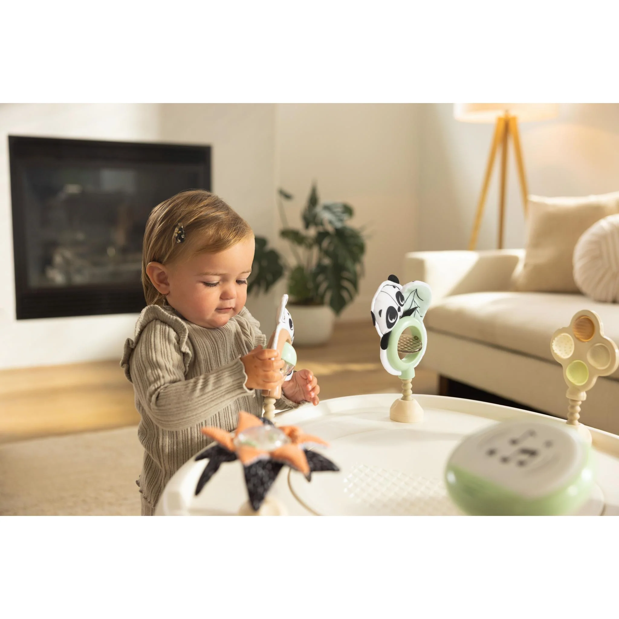 Black & White Décor 4-in-1 Jump & Play Activity Center - Image 7
