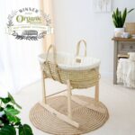 Organic Palm Moses Basket
