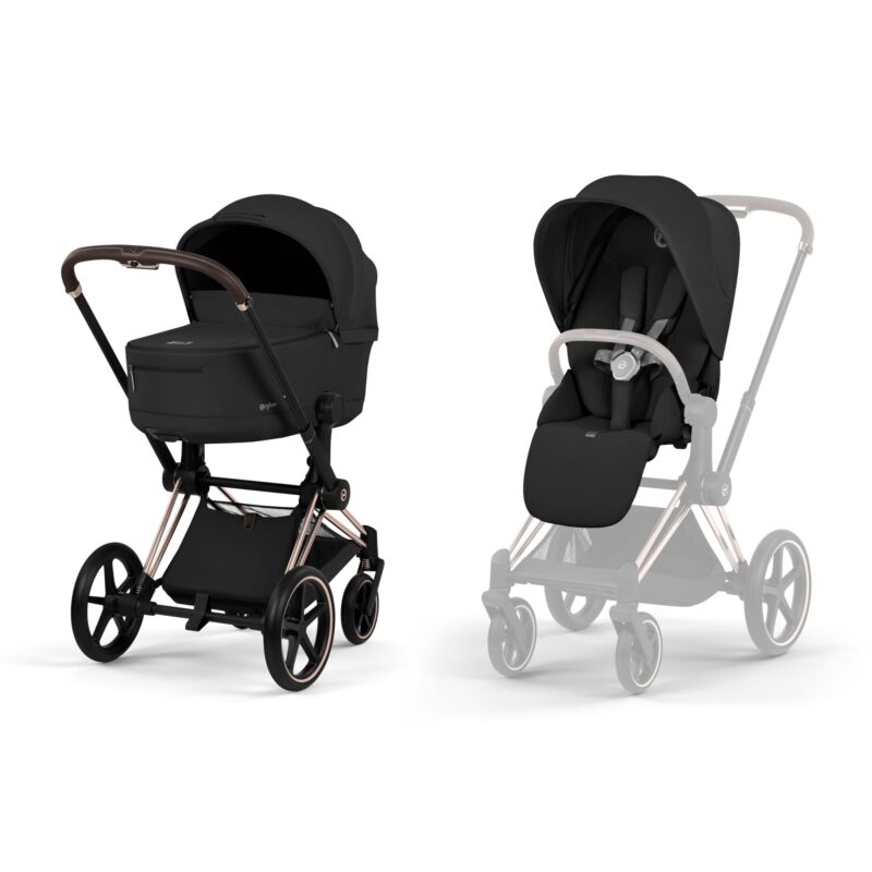 Cybex Priam Set - Rose Gold/Black
